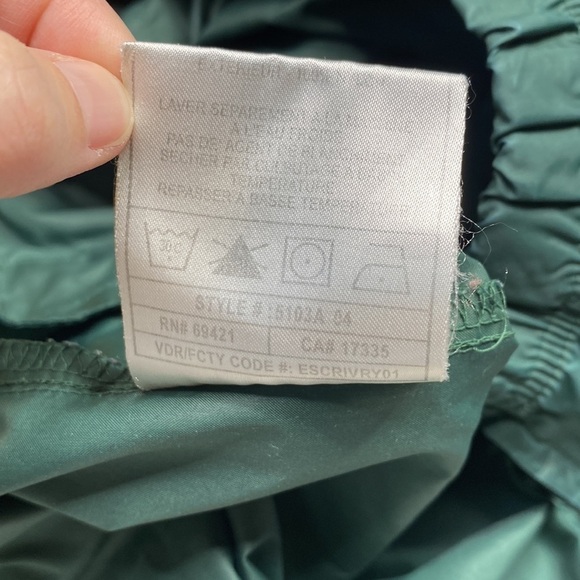 Vintage Reebok Green Bay Packers Pullover Windbreaker Jacket Size XL - Picture 7 of 10